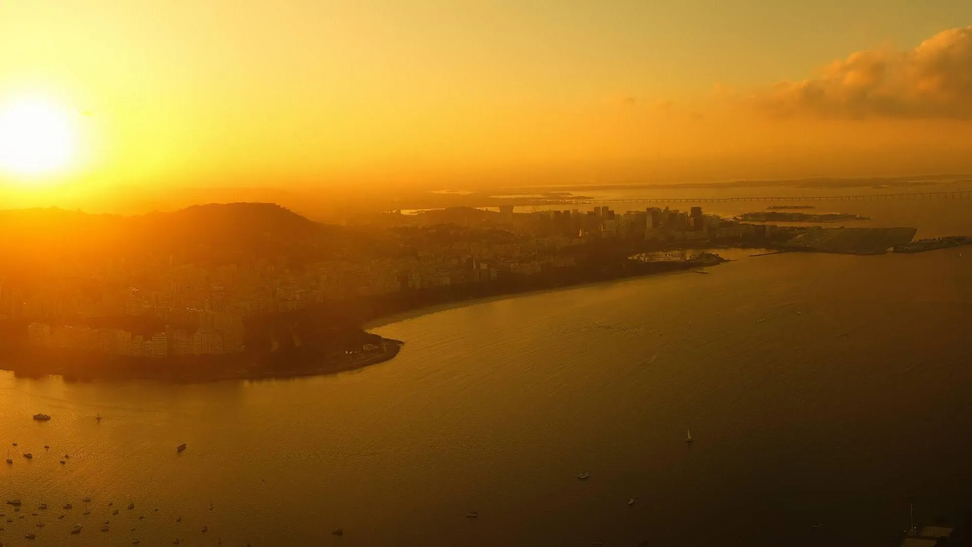 webcam MeteoCam coucher de soleil en direct Rio de Janeiro